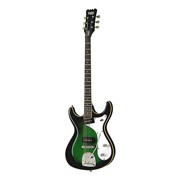 Eastwood Guitars Sidejack Baritone DLX TREM Electric Guitar - Image 2
