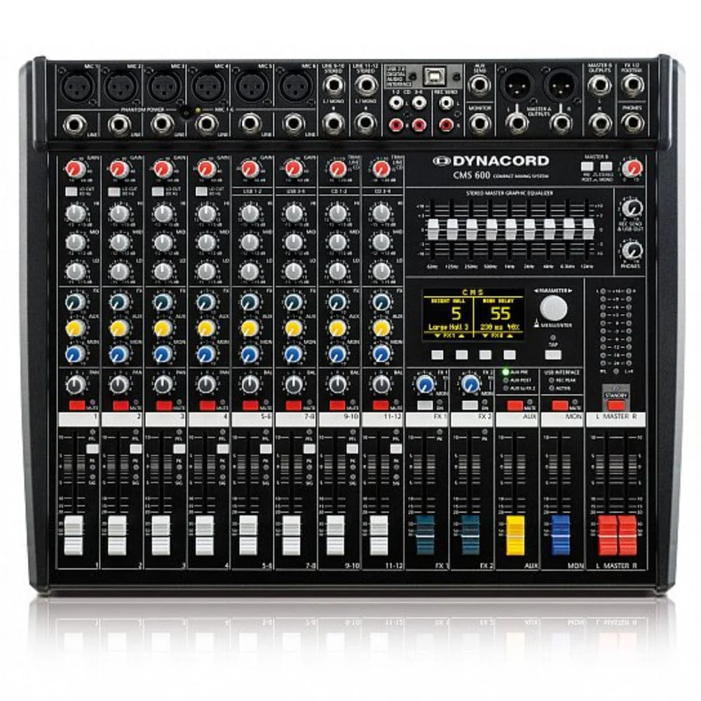 Dynacord CMS 600-3 8‑Channel Compact Mixing System