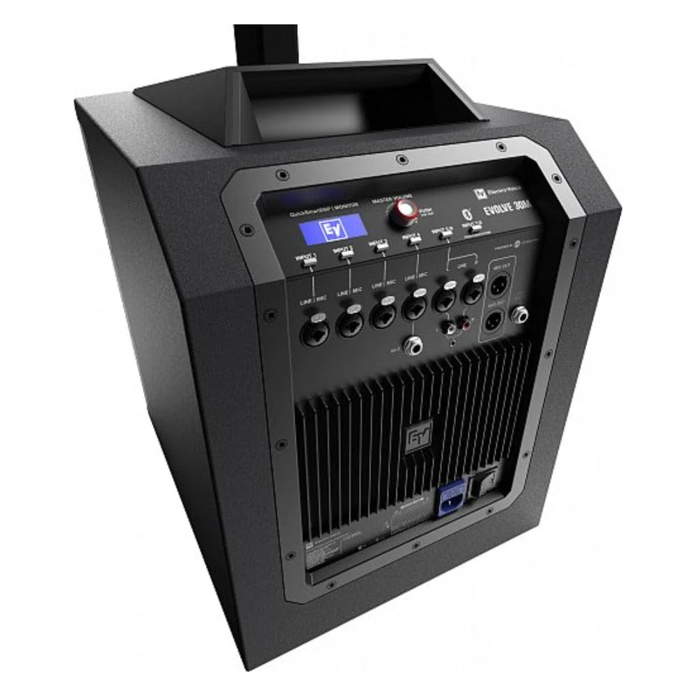 Electro-Voice Evolve 30M Portable Powered Column Bluetooth Loudspeaker System - Black - Image 7