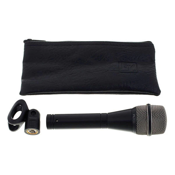 Electro-Voice PL 80a Premium Dynamic Vocal Microphone - Textured Satin Black