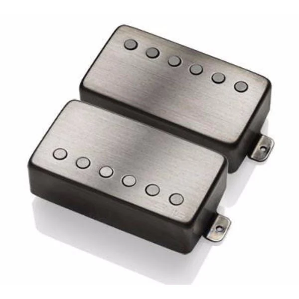 EMG 57/66 Humbucker Pickups, Set, Brushed Black Chrome