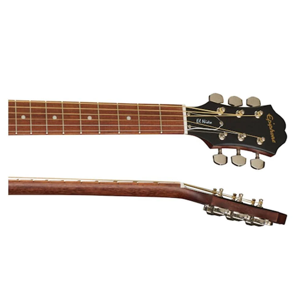 Epiphone El Nino Travel Acoustic Guitar - Antique Natural - Image 4