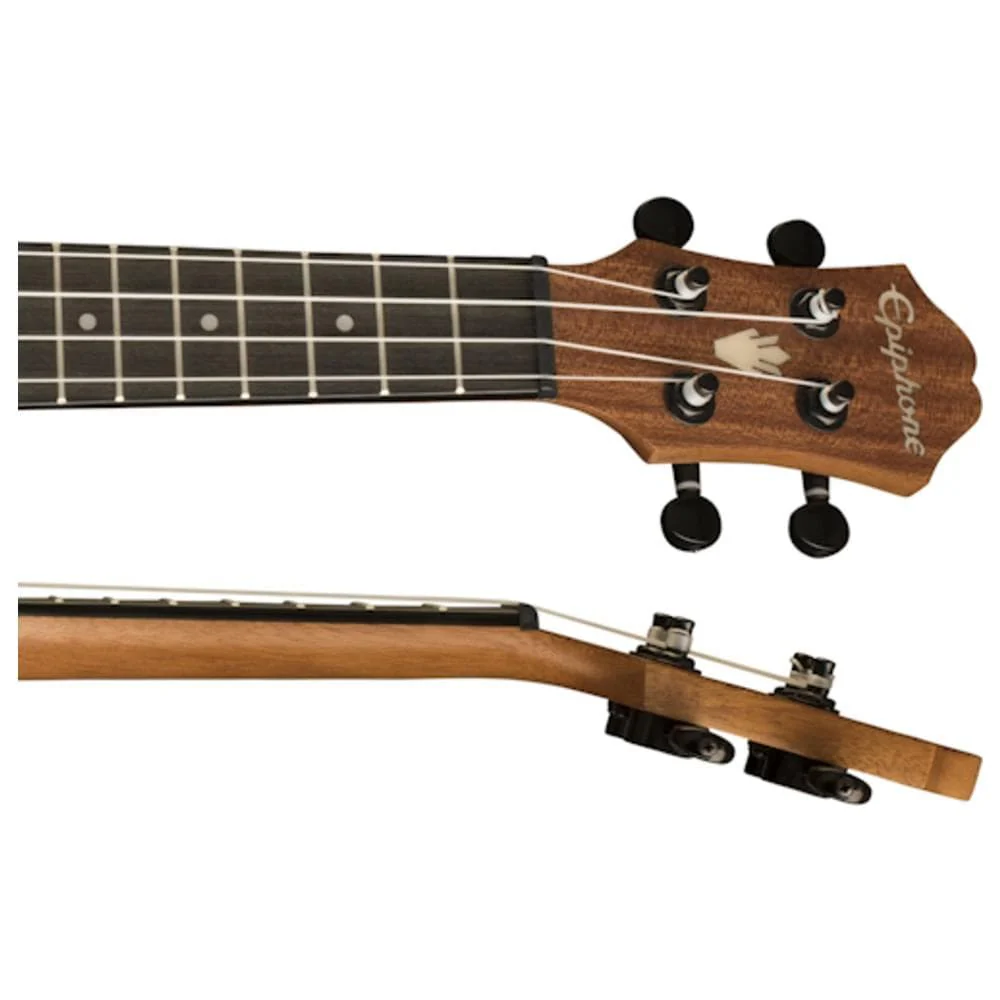 Epiphone EUELNSBH1 EpiLani Soprano Ukulele- Natural Satin - Image 3