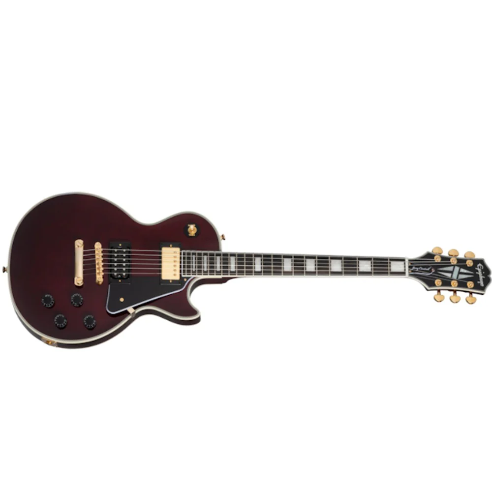 Epiphone Jerry Cantrell Wino Les Paul Custom 6 String Electric Guitar - Image 6