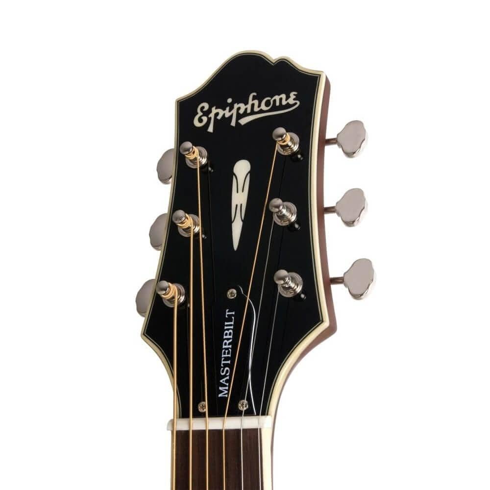 Epiphone Masterbilt DR-500MCE Electro Acoustic Guitar- Vintage Sunburst - Image 4