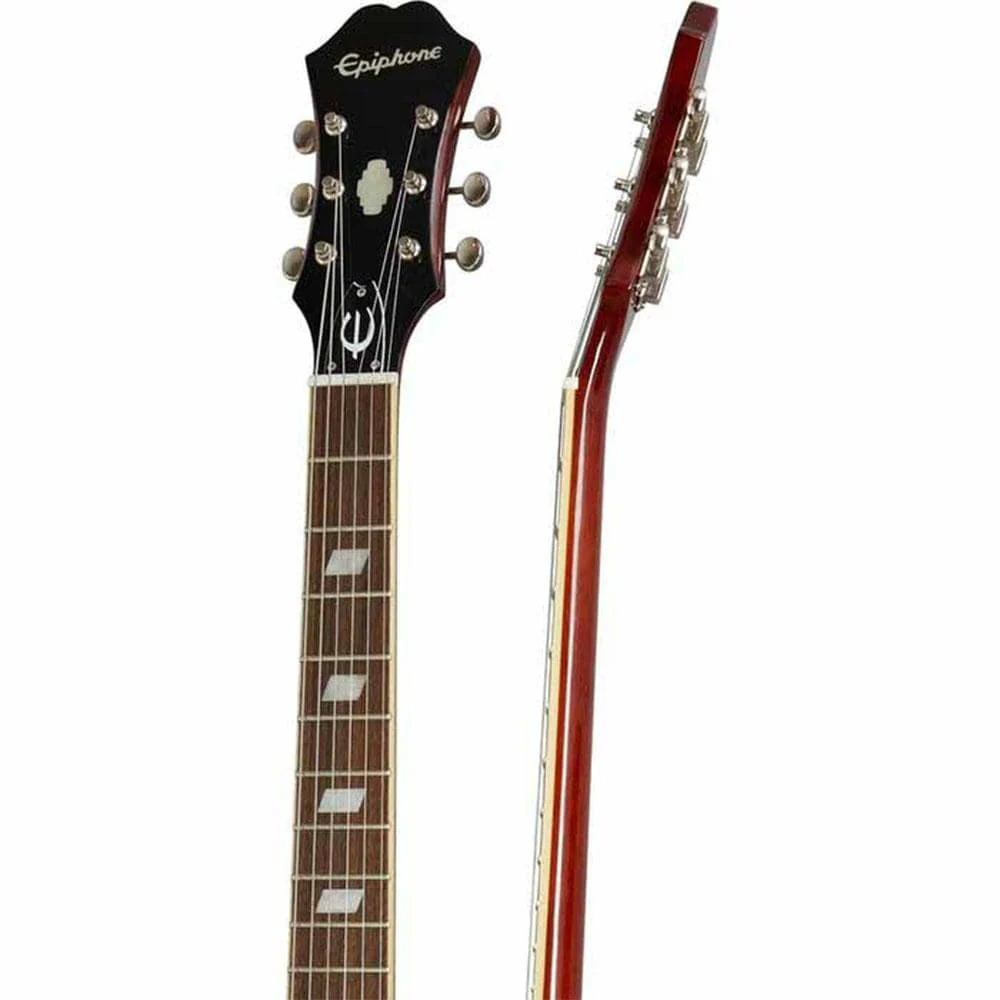 Epiphone Riviera Frequensator Tailpiece Royal Tan 6 String Electric Guitar - Image 4