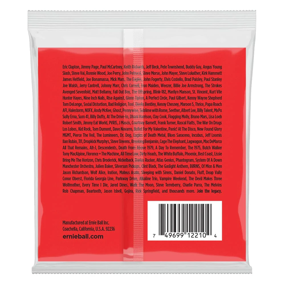 Ernie Ball 2210 Nickel Wound Extra Light 10-50 Electric Guitar String Set - Image 2