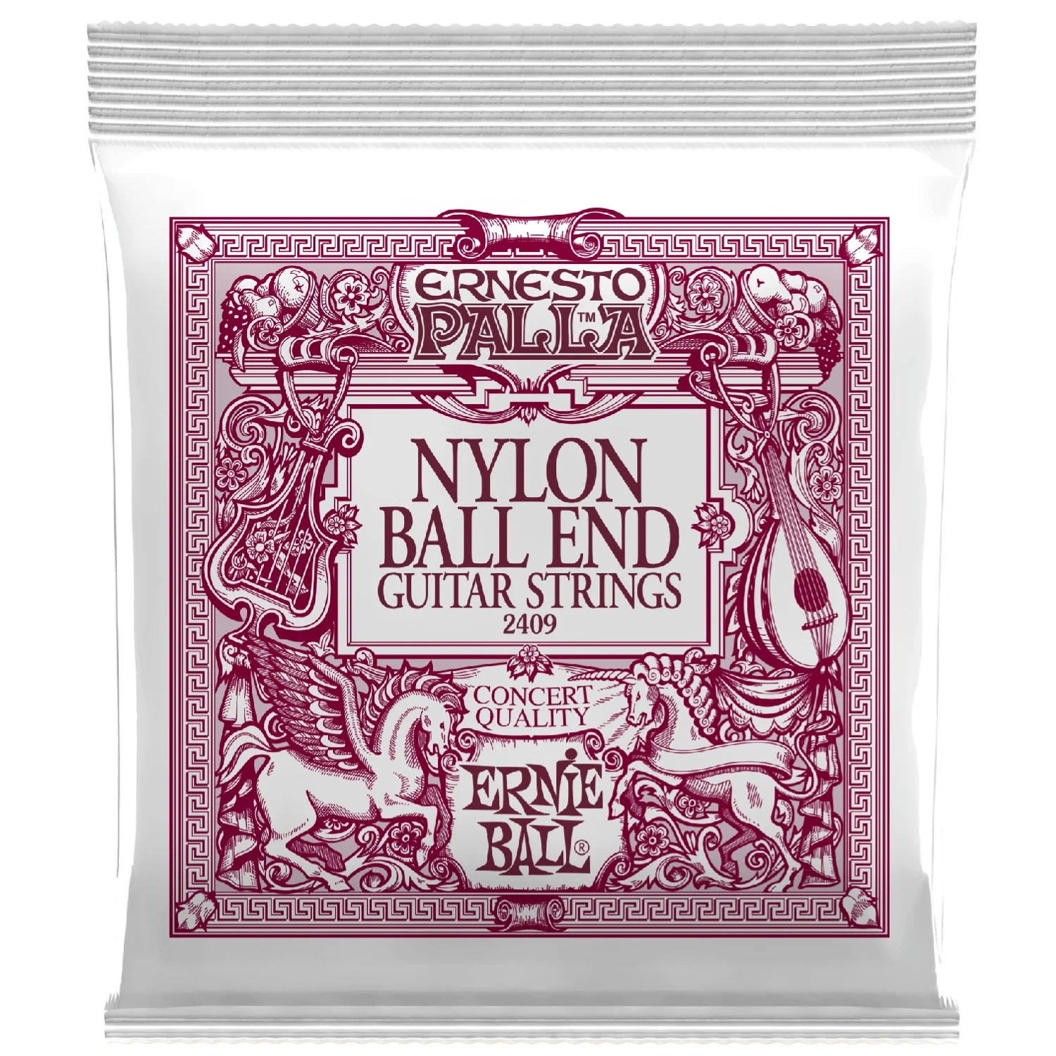 Ernie Ball 2409 Ernesto Palla Black And Gold Ball-End Nylon Classical Guitar Strings
