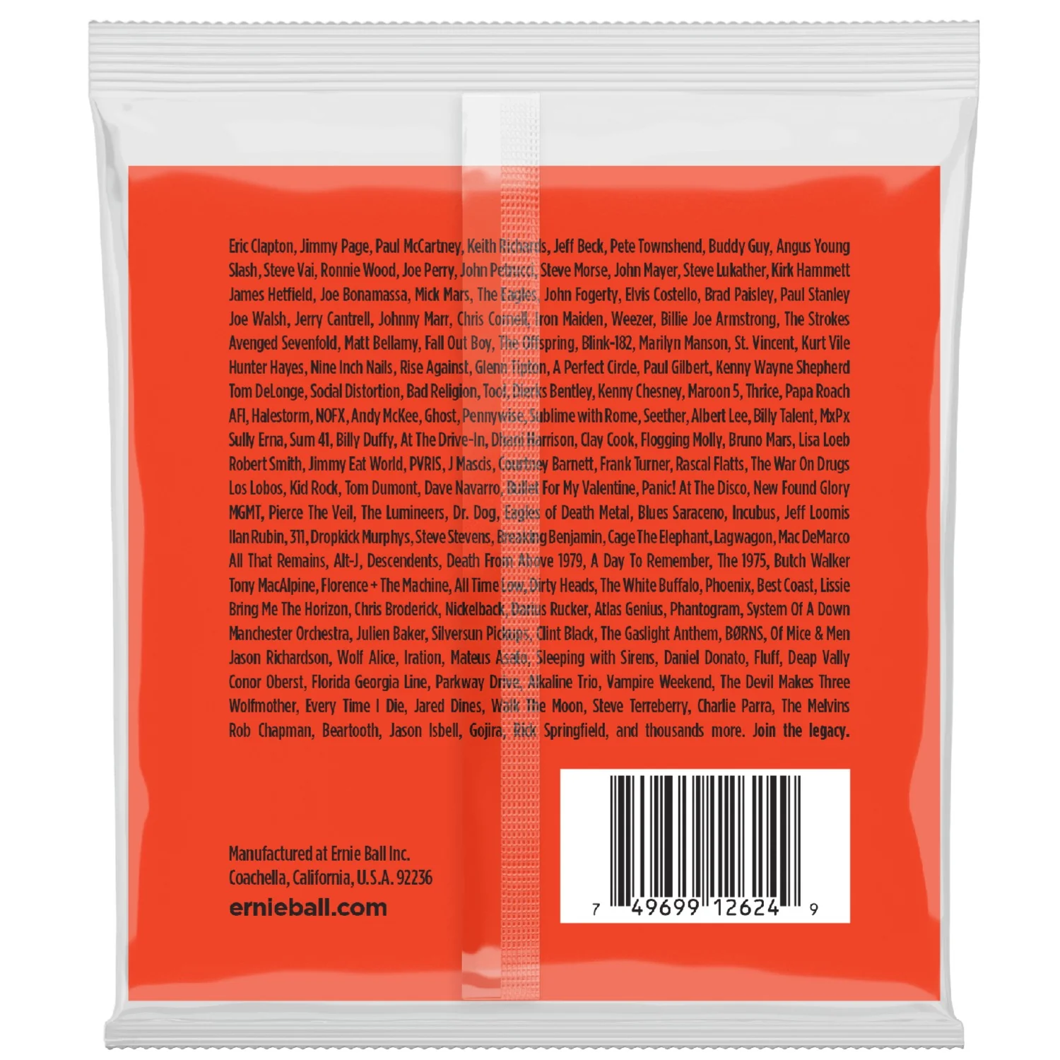 Ernie Ball 2624 Skinny Top Heavy Bottom Slinky 8-String Electric Guitar Strings - 9-80 - Image 2