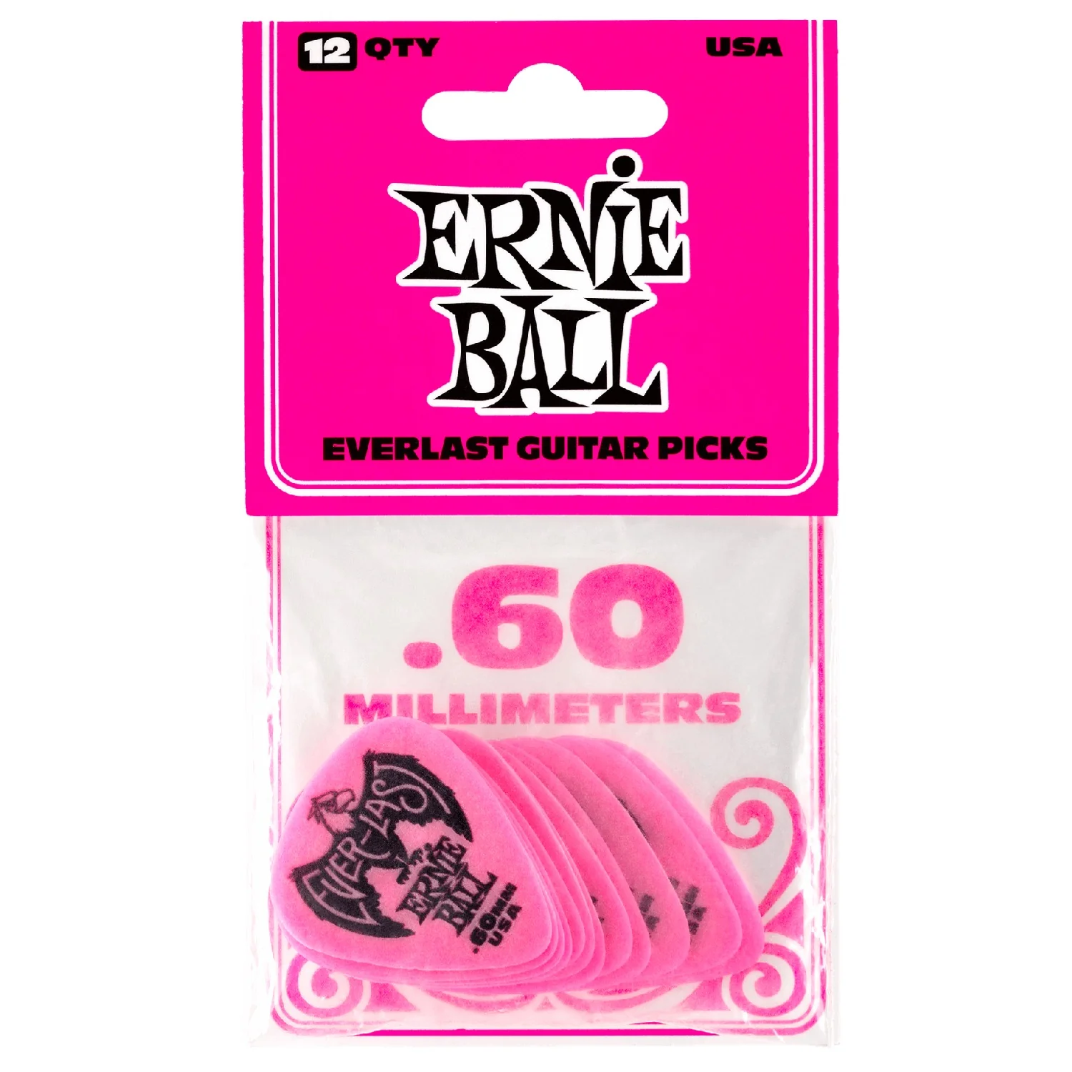 Ernie Ball Everlast Guitar Picks - Pack of 12 - Image 2