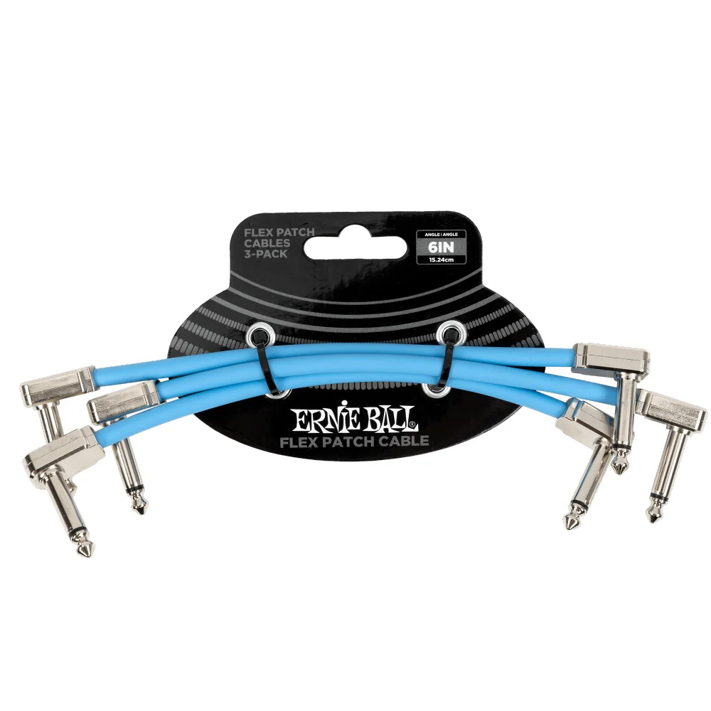 Ernie Ball Flex Patch Cable - Pack of 3 - Image 13