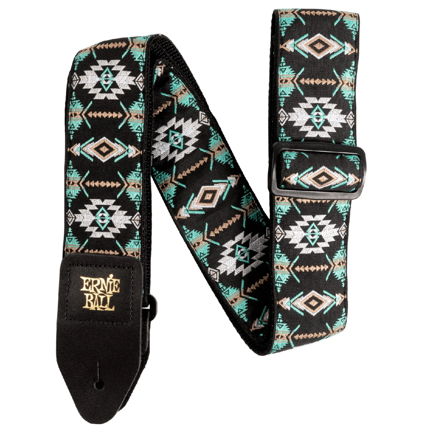 Ernie Ball Southwestern Jacquard Strap - Turquoise