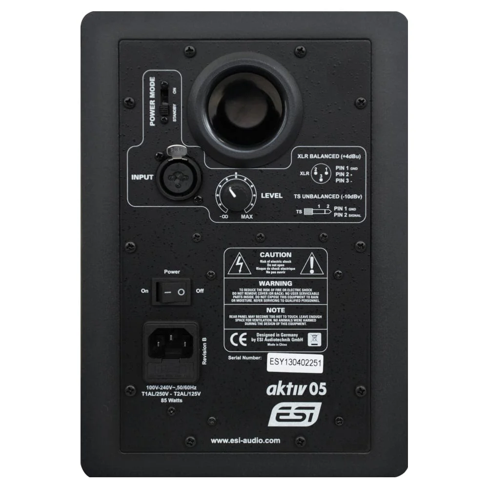 ESI Aktiv 05 5" Studio Reference Monitor - Single - Image 3