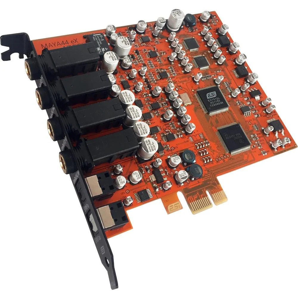 ESI Maya 44 eX PCI Express Audio Interface with 4 in 4 Out - Open Box - Image 2