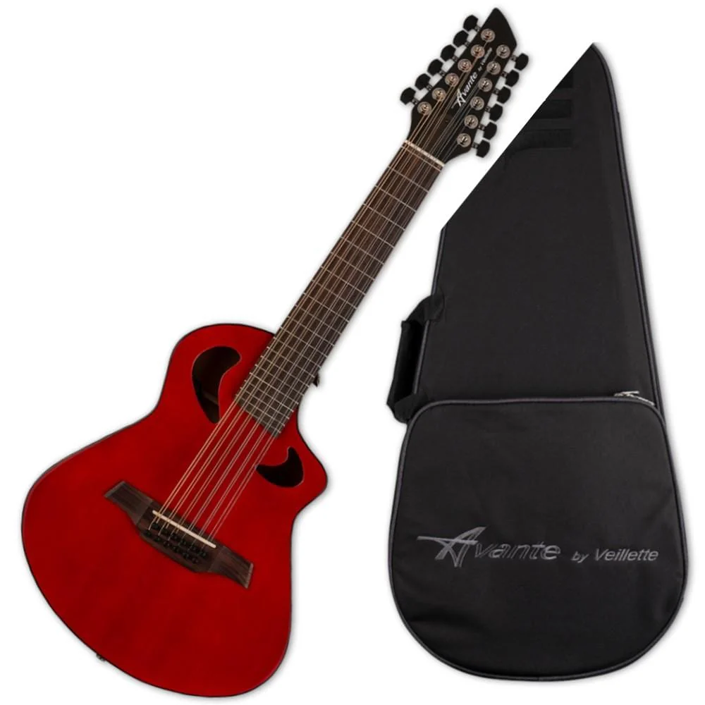 ESP Avante Gryphon AG12 12 String Electro Acoustic Guitar With Bag - Image 12