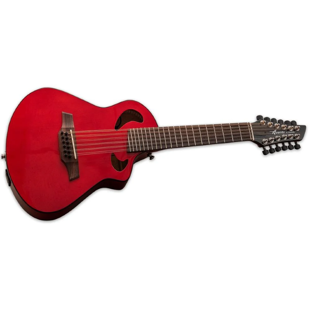 ESP Avante Gryphon AG12 12 String Electro Acoustic Guitar With Bag - Image 14