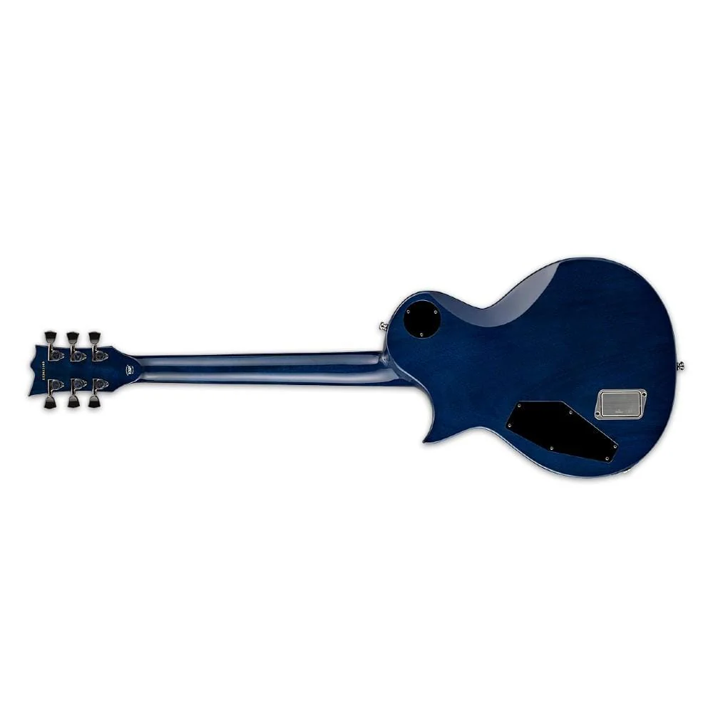 ESP E-II Eclipse Series 6 String Electric Guitar - Blue Natural Fade - Image 2