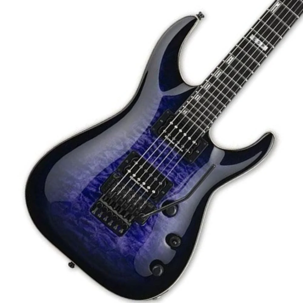 ESP E-II Horizon FR 6-String Electric Guitar - Reindeer Blue - Image 3