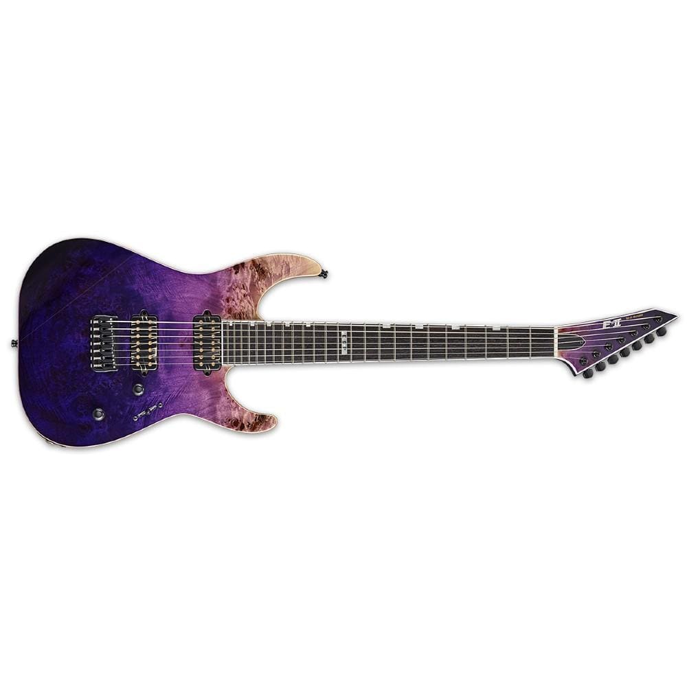 ESP E II M II 7NT M Series 7 String Electric Guitar  - Purple Natural Fade