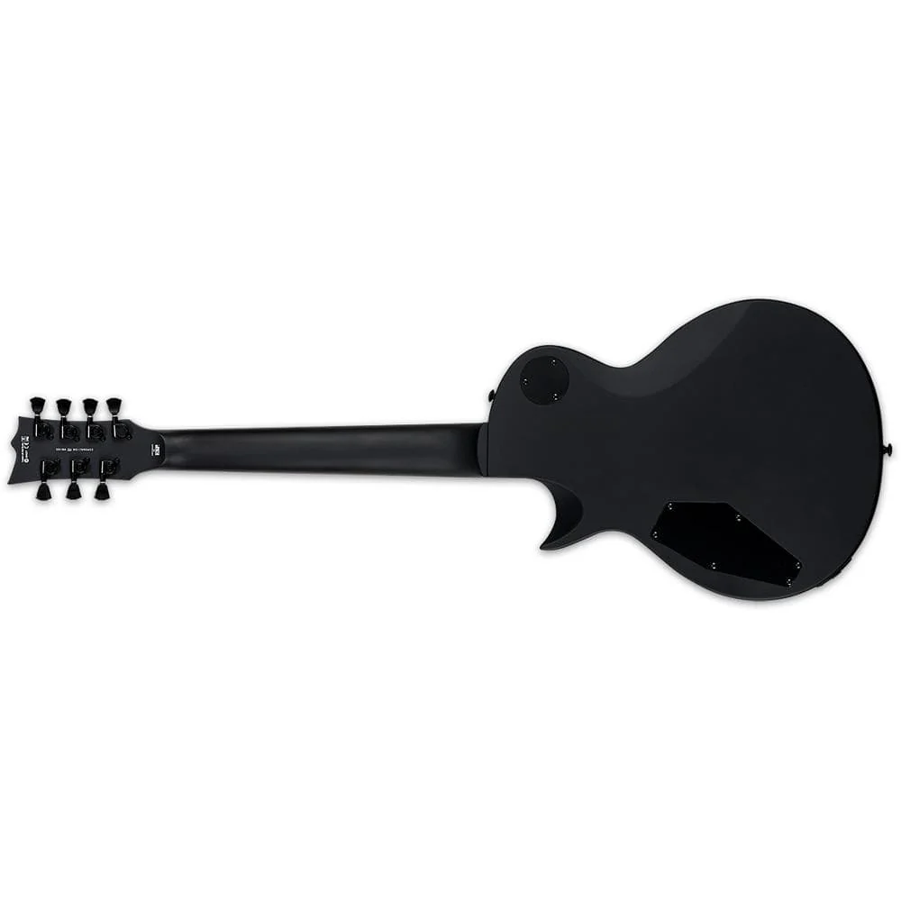 ESP EC-257 7 String Electric Guitar - Black Satin - Image 2