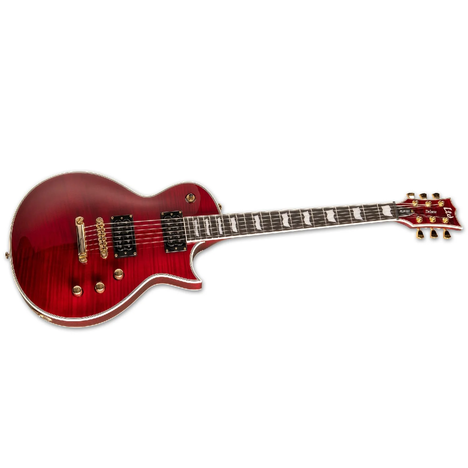 ESP LTD EC-1000T CTM Flamed Maple 6 String Electric Guitar - Image 6