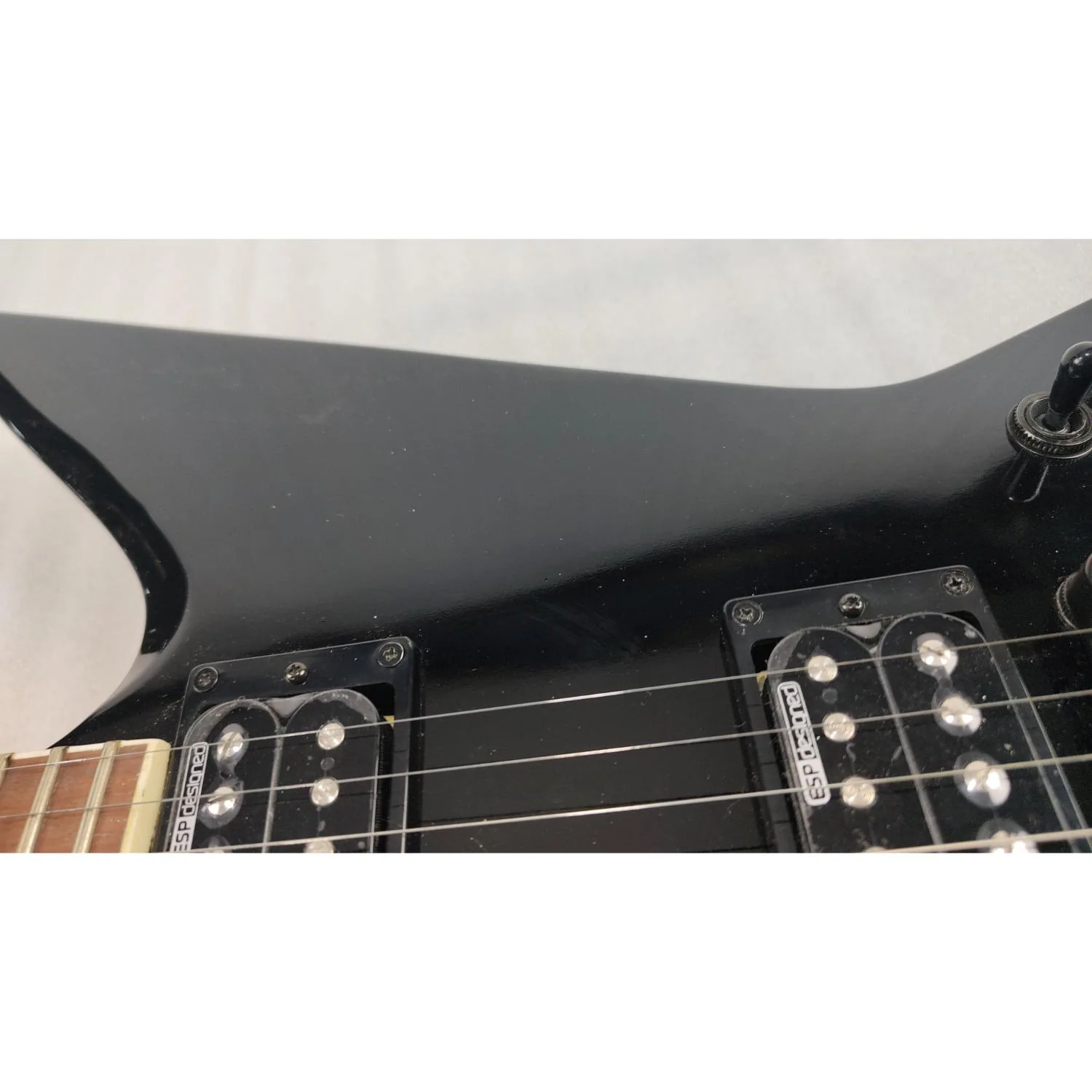 ESP LTD EX-200 6-String Electric Guitar - Jatoba Fretboard - Black - Open Box - Image 2