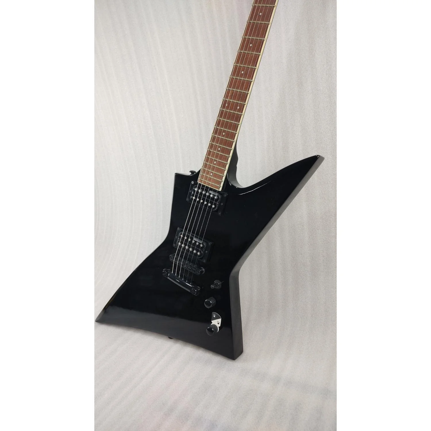 ESP LTD EX-200 6-String Electric Guitar - Jatoba Fretboard - Black - Open Box - Image 3