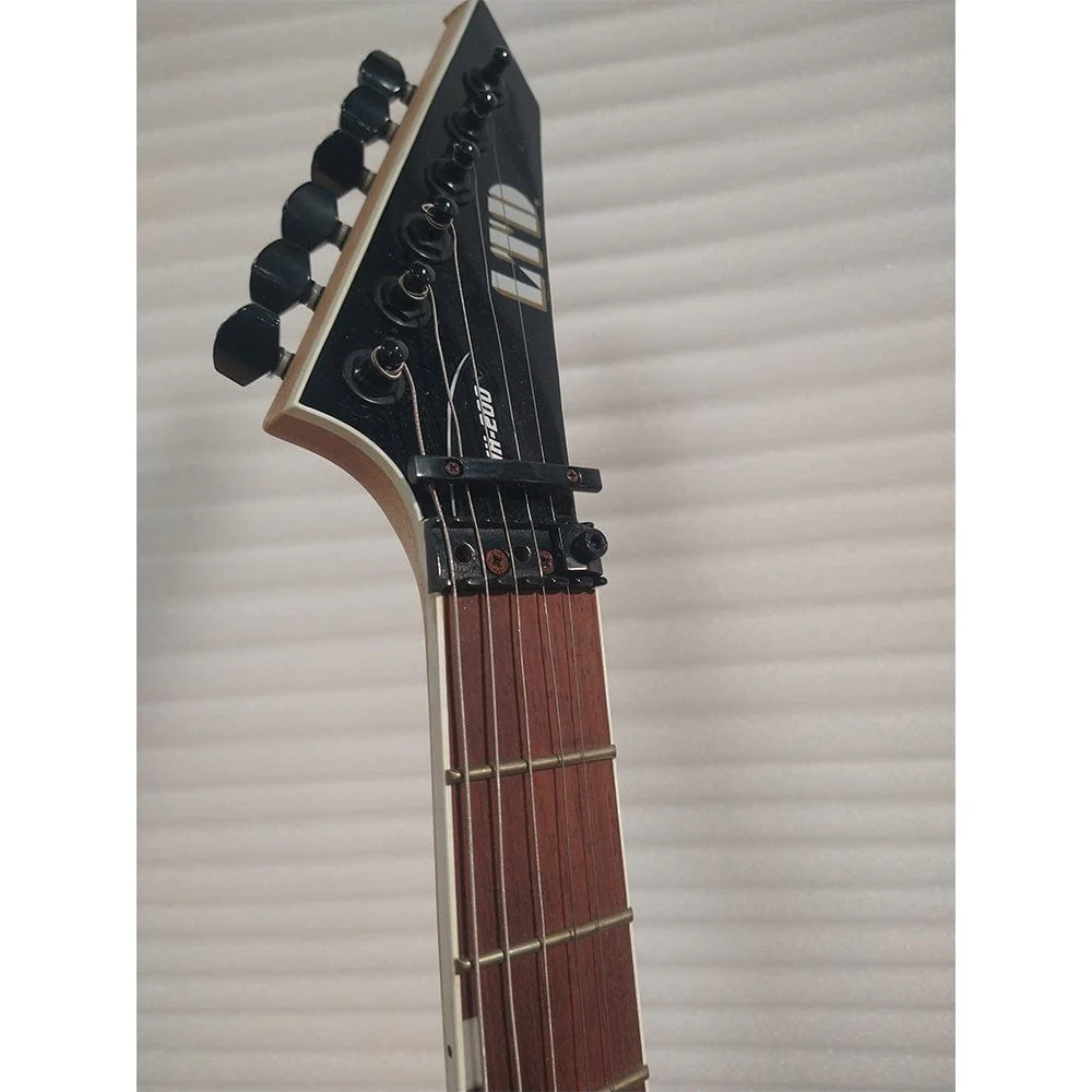 ESP LTD MH-200 6-String Electric Guitar - Black - Open Box B Stock - Image 4