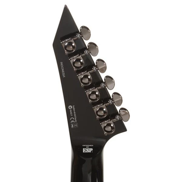 ESP LTD V401 Electric Guitar - Black - Image 4