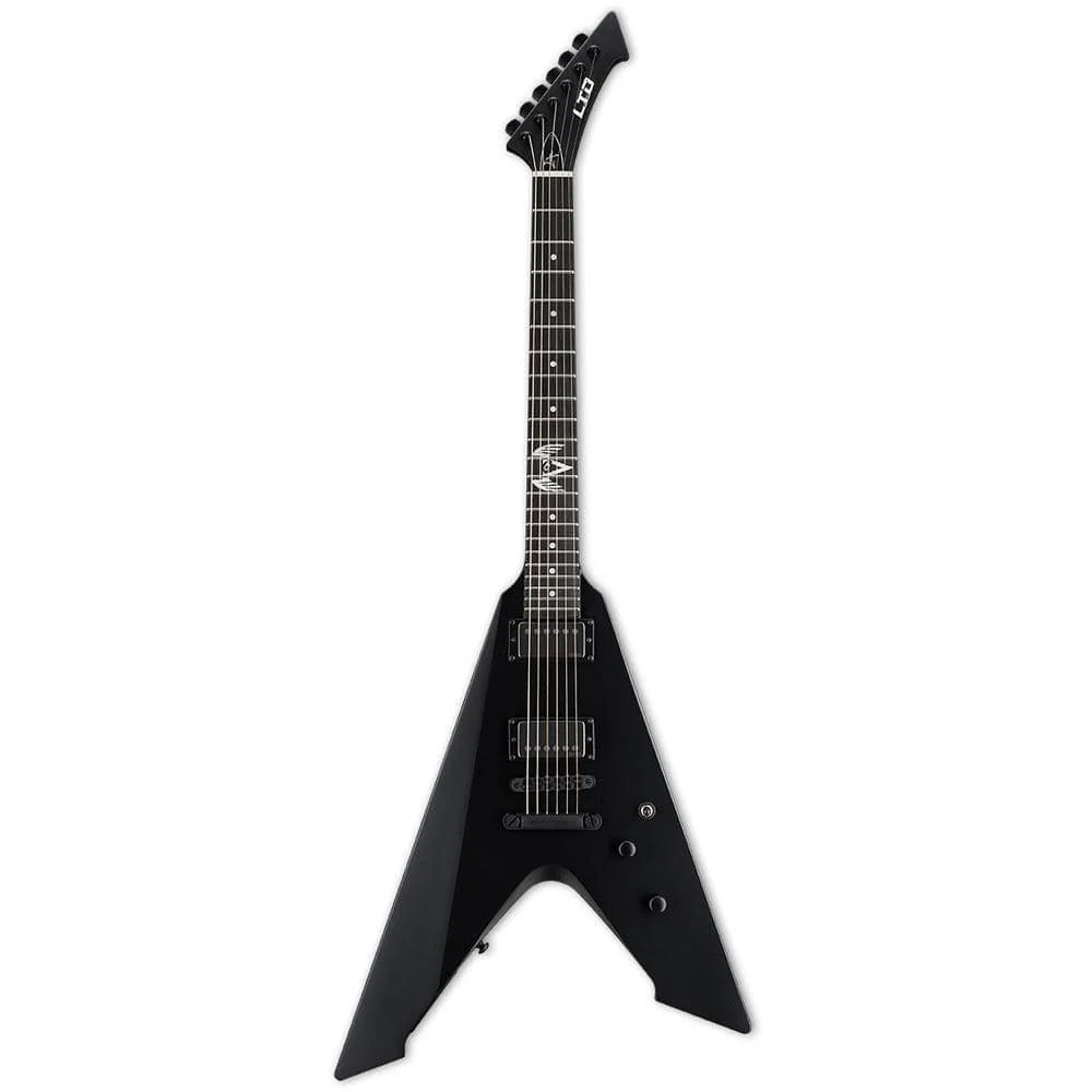 ESP LTD Vulture James Hetfield Signature Series 6-String Electric Guitar - Black Satin