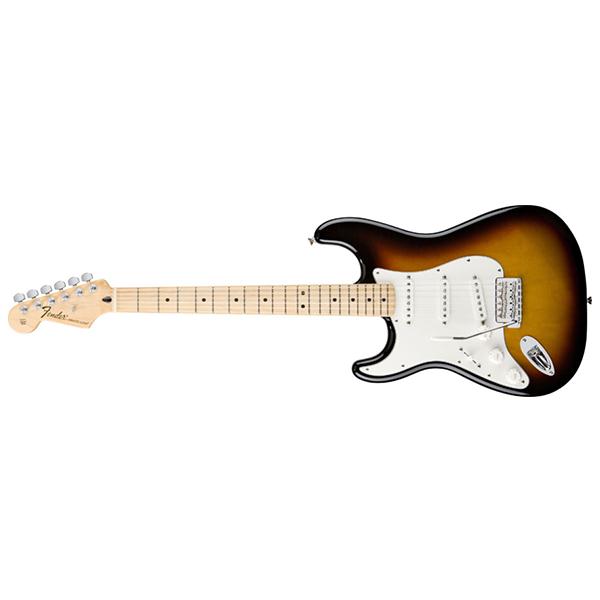 Fender Standard Stratocaster Left handed Electric Guitar - Brown Sunburst