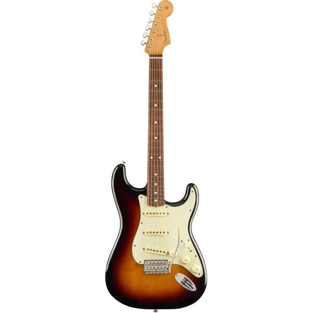 Fender Vintera '60s Stratocaster Electric Guitar - Pau Ferro- 3-Color Sunburst