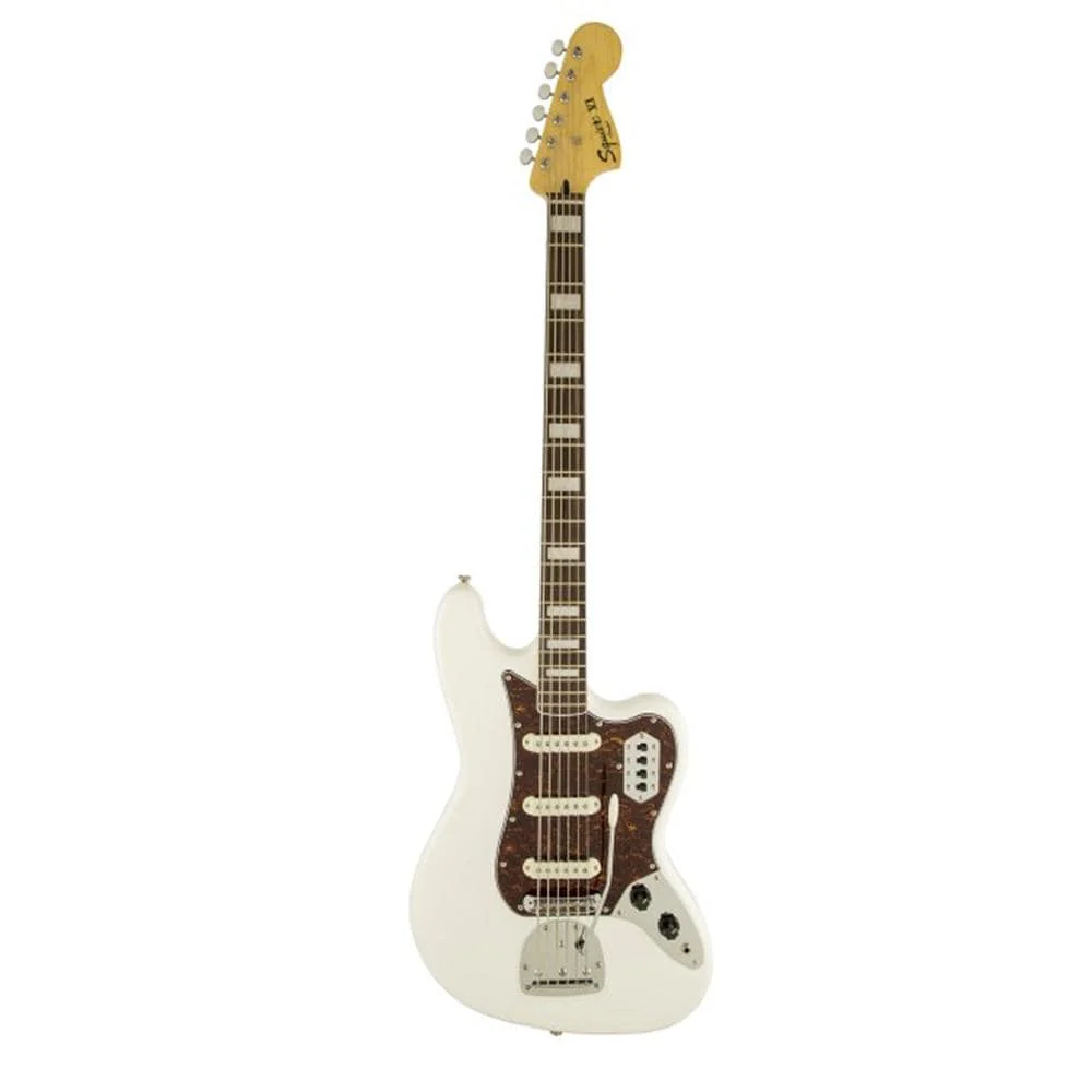 Fender 0305600505 Squier VM Bass VI 6 String Bass Electric Guitar - White