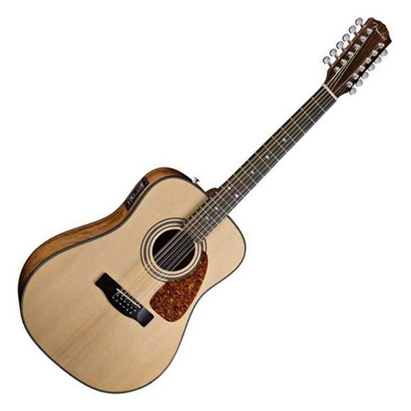 Fender CD160SE-12 12-String Dreadnought Electro Acoustic Guitar - Natural