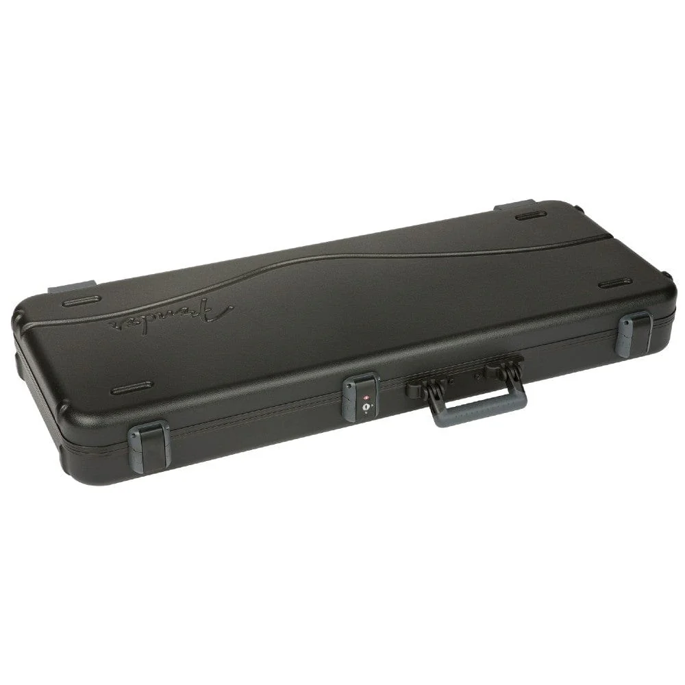 Fender Deluxe Molded Electric Guitar Case for Stratocaster and Telecaster Guitars - Image 3