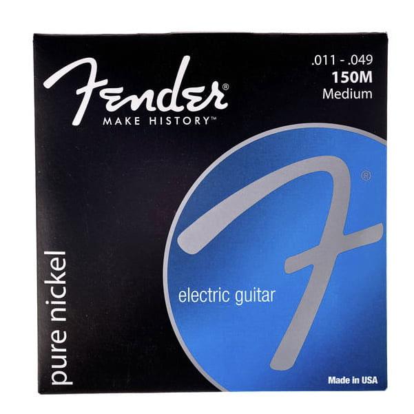 Fender 150M Pure Nickel Ball End Electric Guitar Strings - 11-49