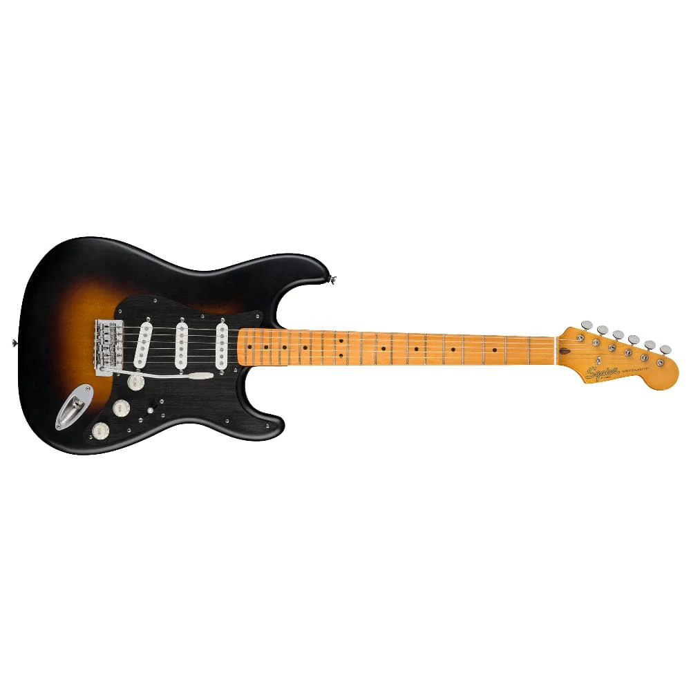 Fender Squier 40th Anniversary Stratocaster Vintage Edition 6 String Electric Guitar - Image 2