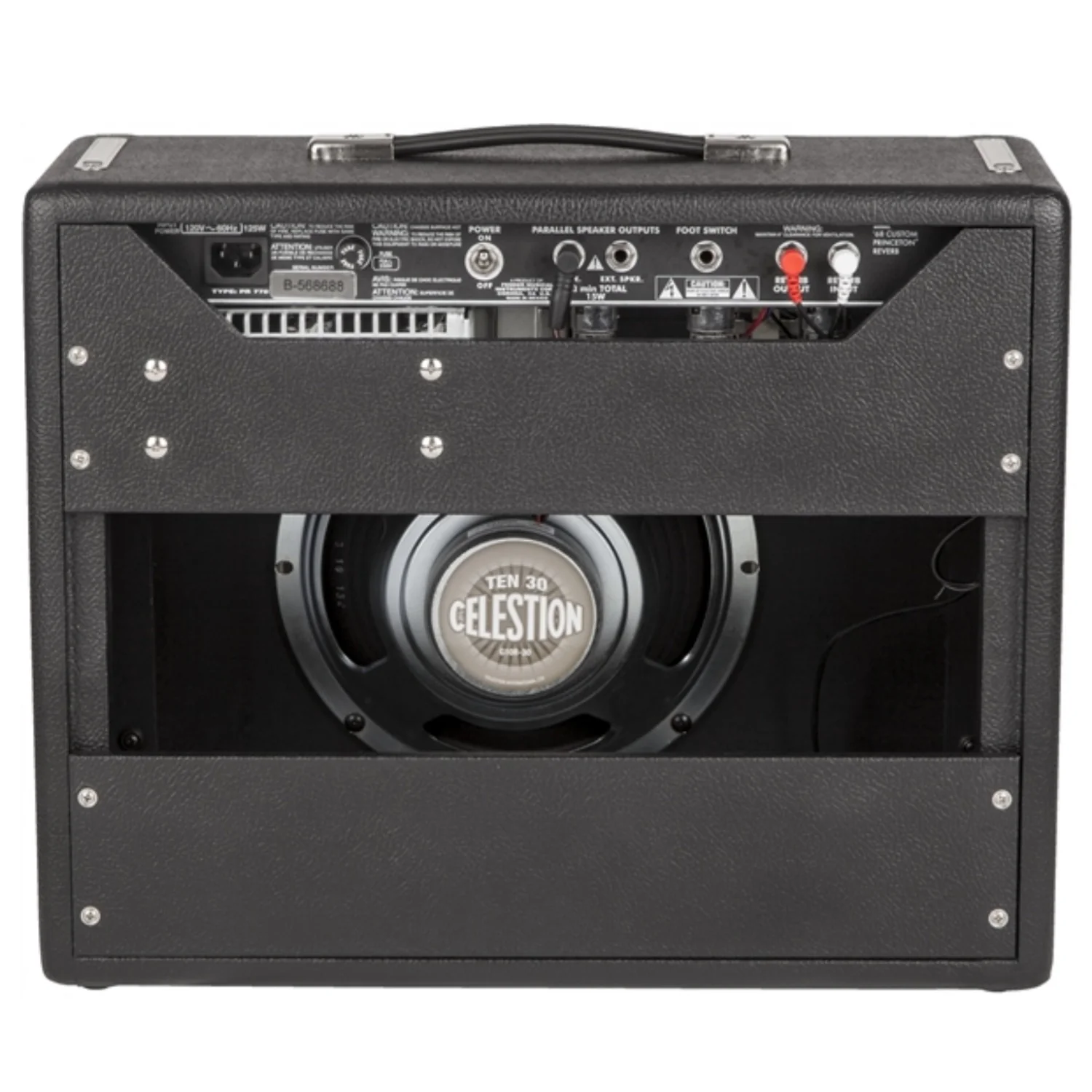 Fender 68 Custom Princeton Reverb Guitar Amplifier - Image 4