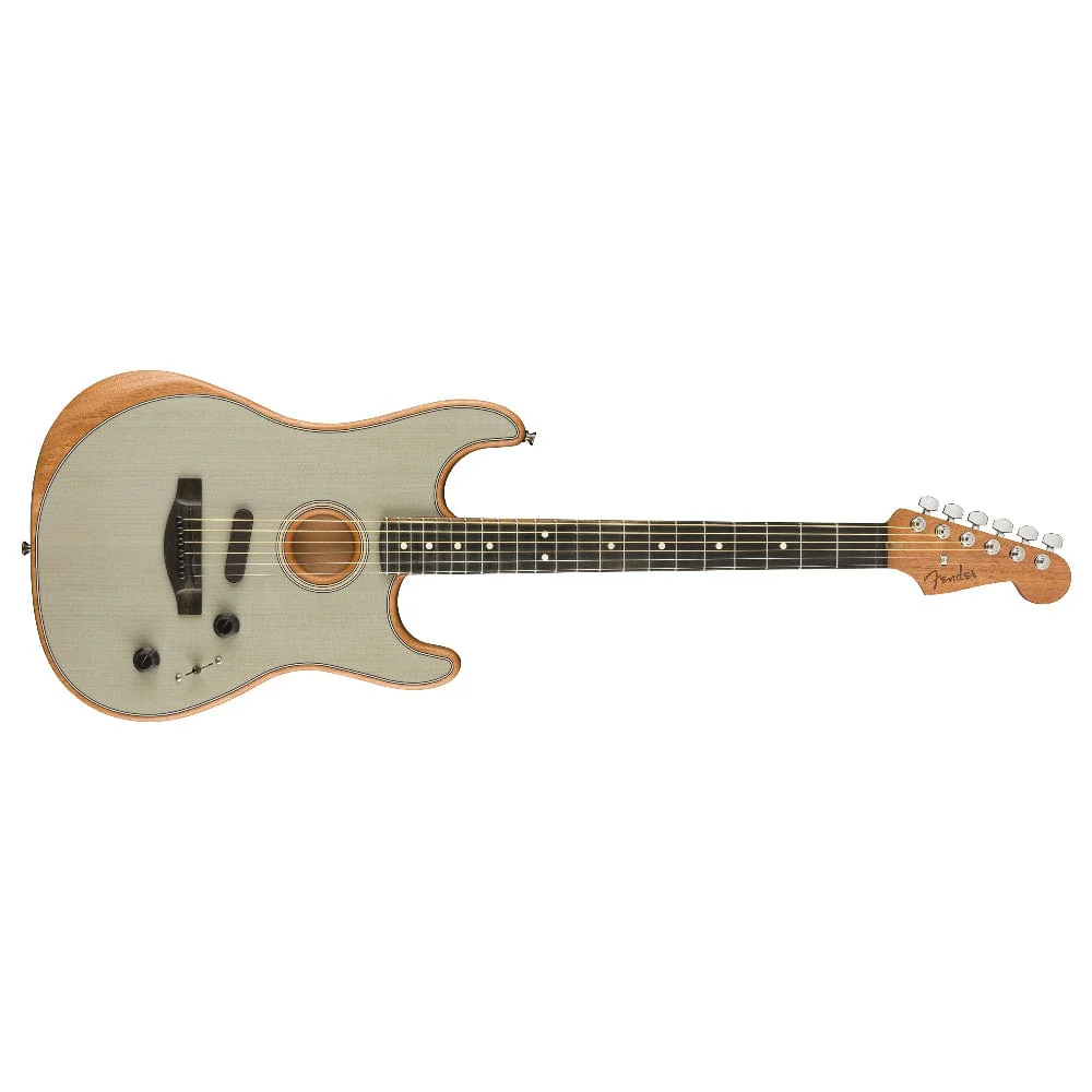Fender Acoustasonic Stratocaster 6-Strings Electro Acoustic Guitar With Gig Bag - Image 30