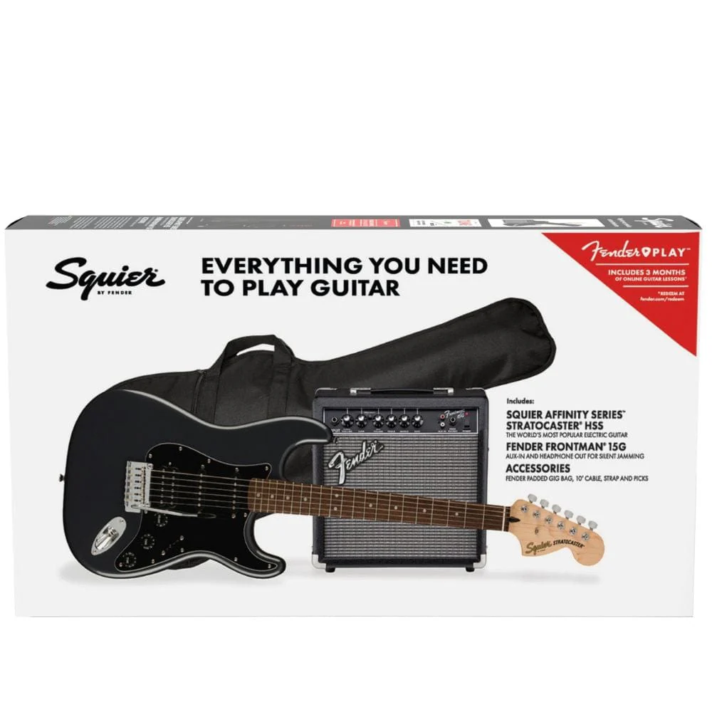 Fender Affinity Series Stratocaster HSS Pack 6 String Electric Guitar