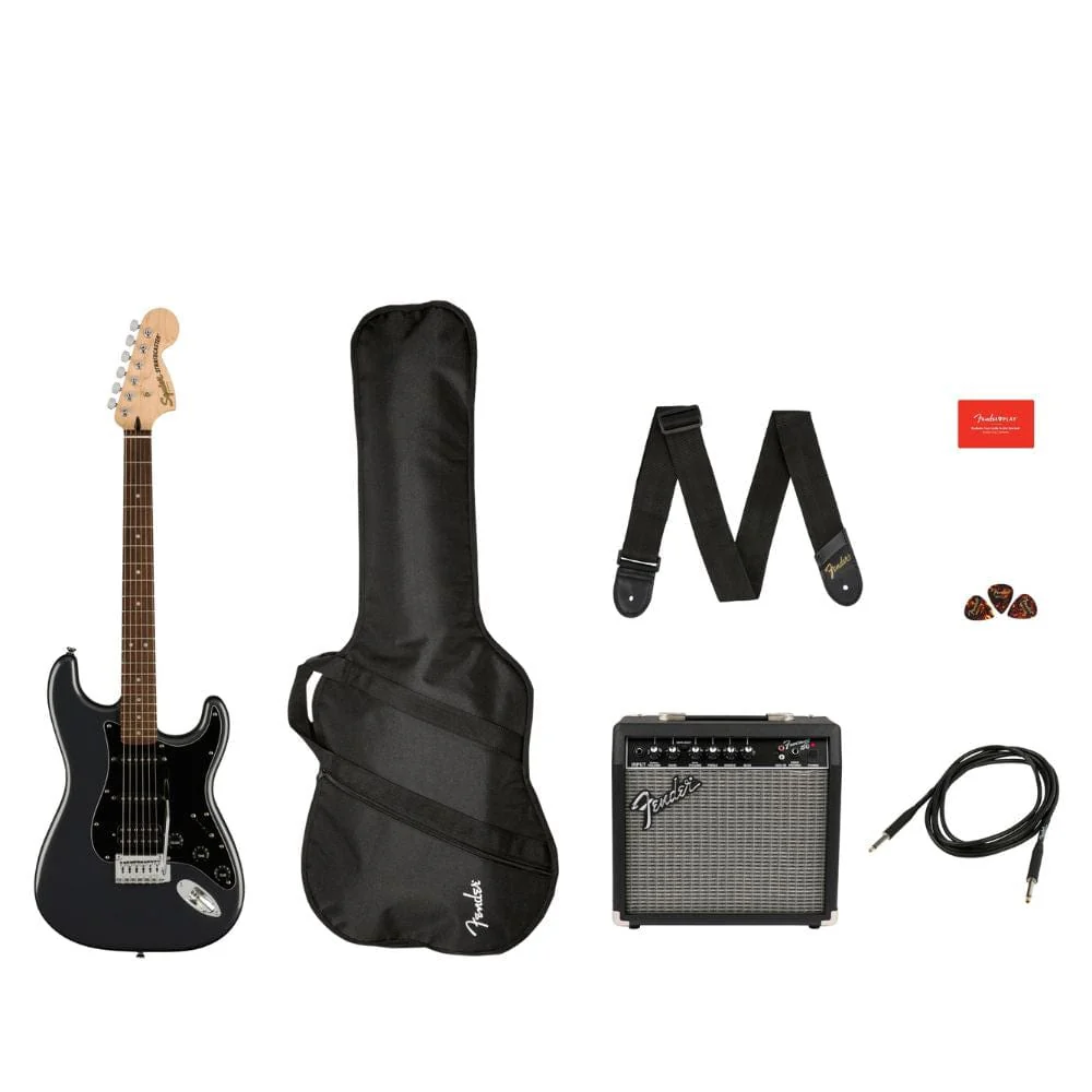 Fender Affinity Series Stratocaster HSS Pack 6 String Electric Guitar - Image 10