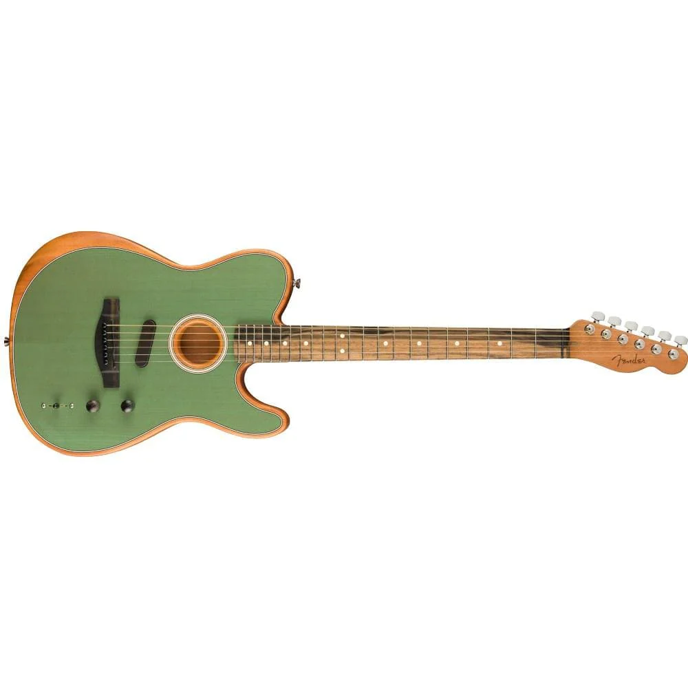 Fender American Acoustasonic Telecaster 6 String Electro Acoustic Guitar - Image 2