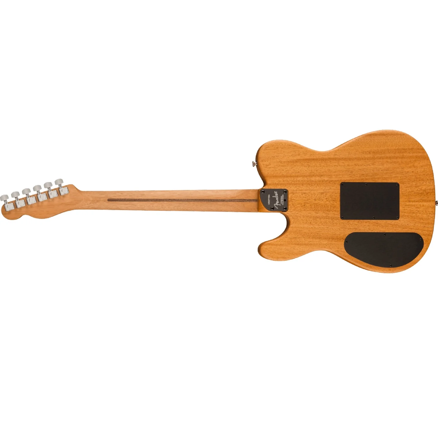 Fender American Acoustasonic Telecaster All Mahagony Electro Acoustic Guitar with Gigbag - Image 6