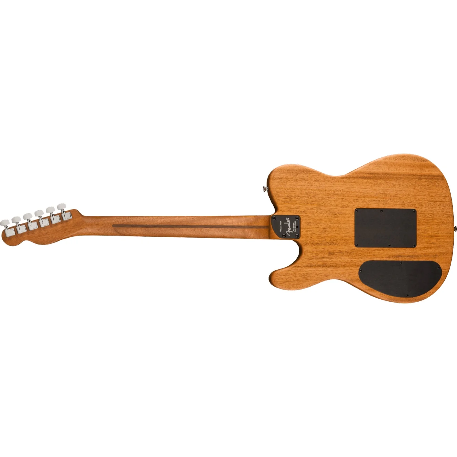 Fender American Acoustasonic Telecaster All Mahagony Electro Acoustic Guitar with Gigbag - Image 9