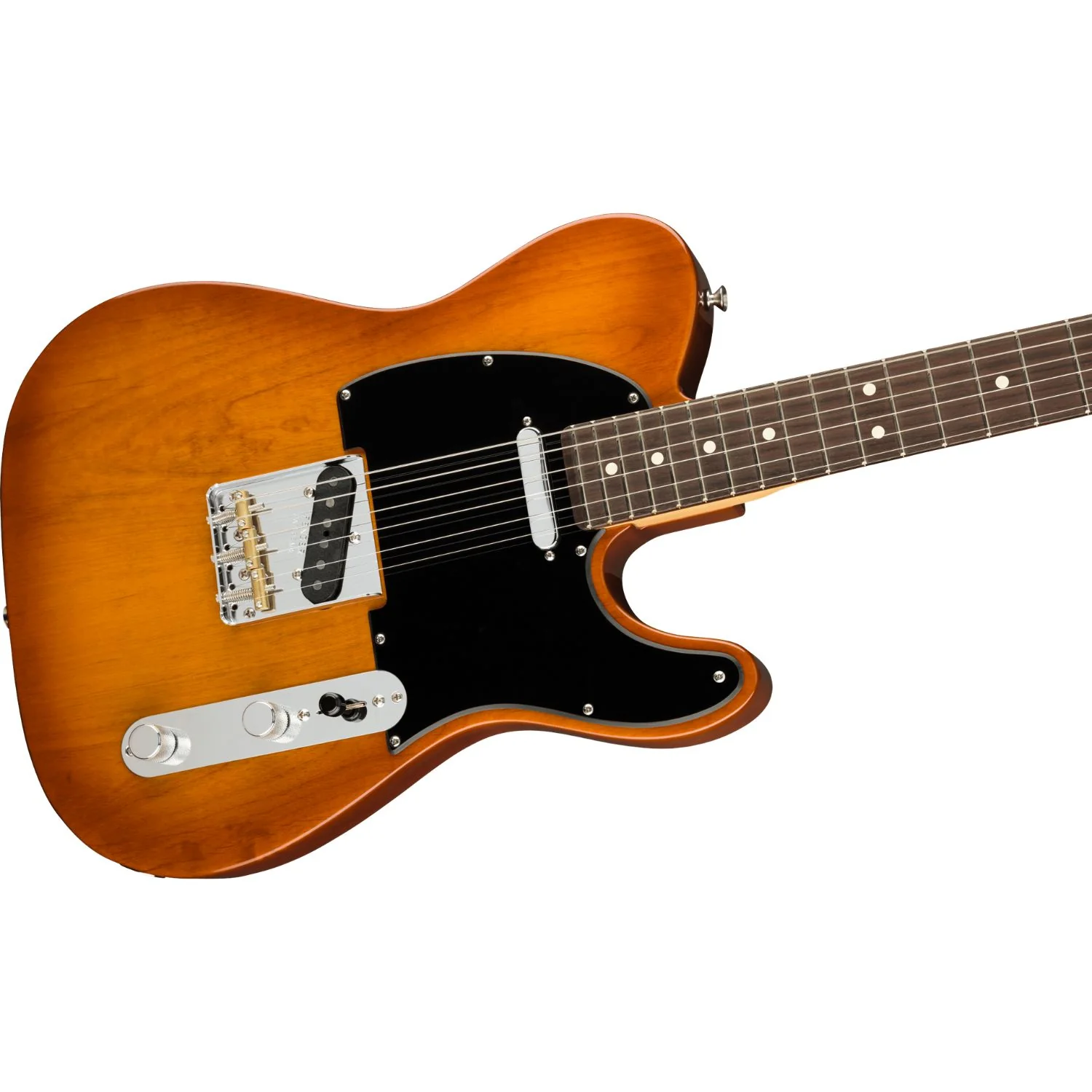 Fender American Performer Telecaster 6-String SS Electric Guitar - Honey Burst - Image 3
