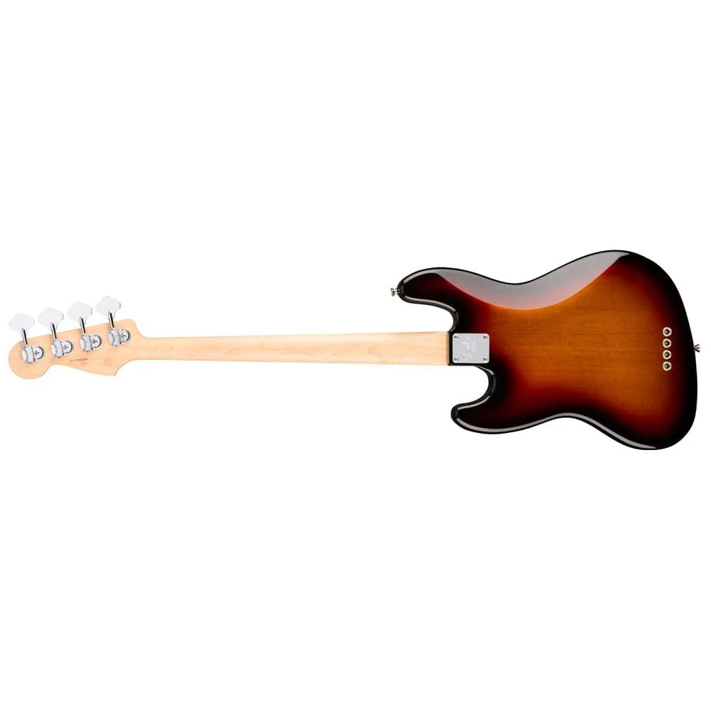 Fender American Professional 4 String Jazz Bass Guitar - 3-Tone Sunburst - Image 3