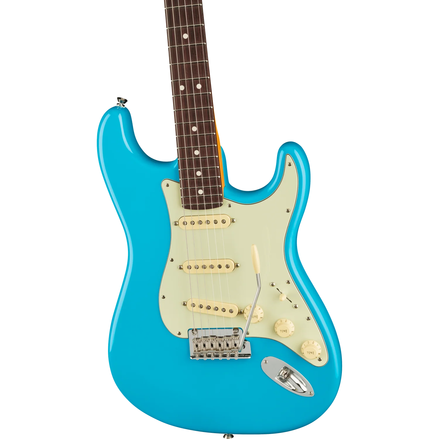 Fender American Professional II Stratocaster Electric Guitar - Miami Blue - Image 3