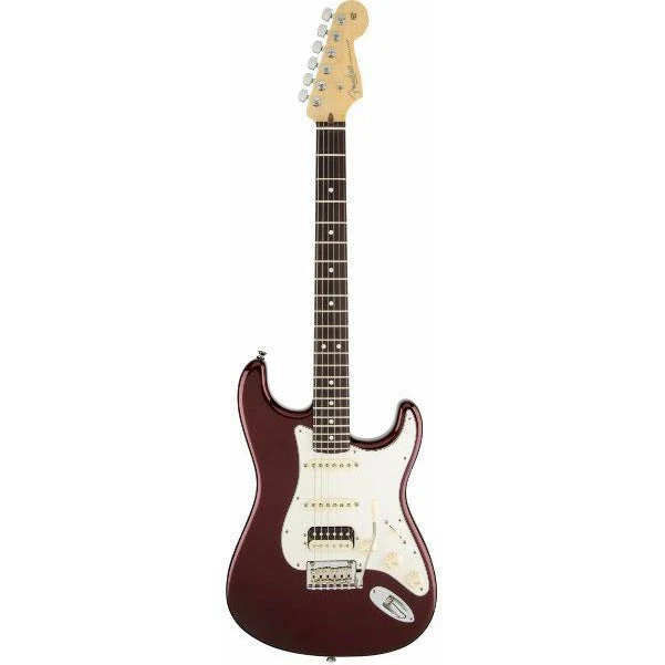 Fender American Standard Stratocaster Electric Guitar HSS Shawbucker, Rosewood Fingerboard, Bordeaux Metallic