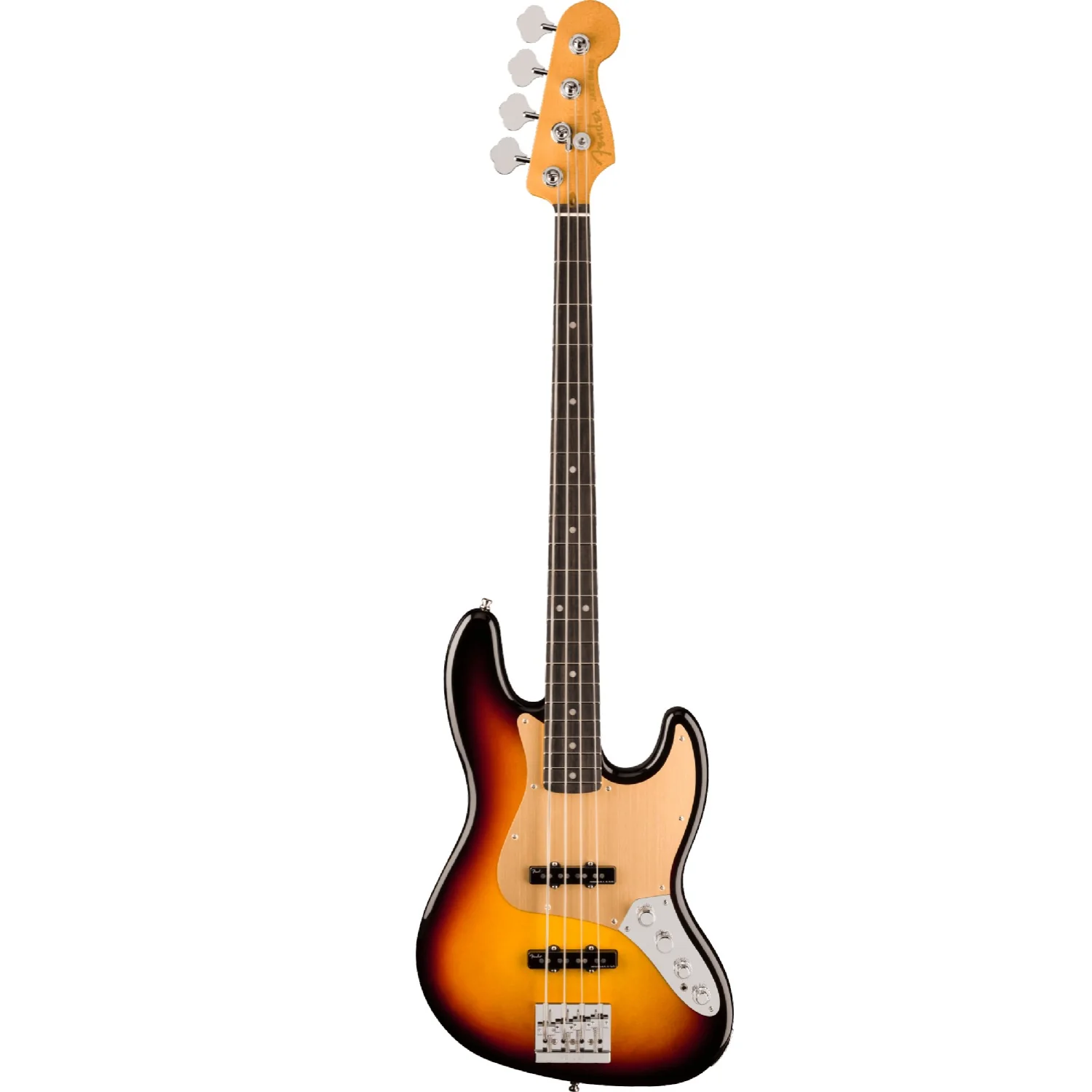 Fender American Ultra II Jazz 4 String Bass Guitar