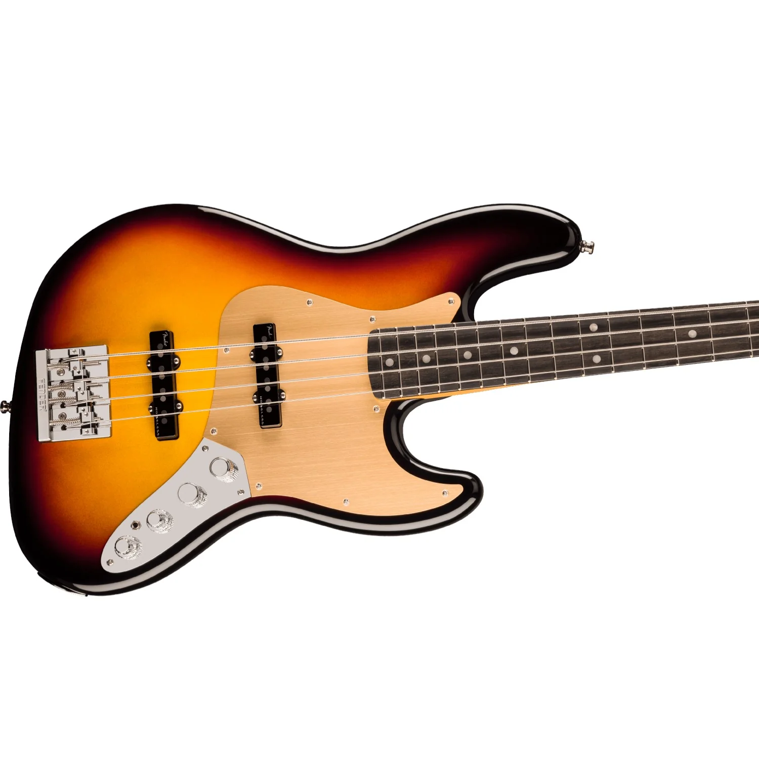 Fender American Ultra II Jazz 4 String Bass Guitar - Image 3